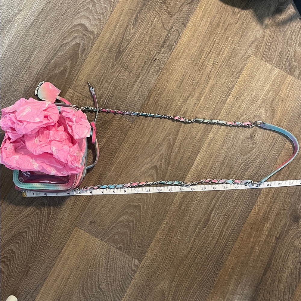 Colorful Transparent Crossbody Bag - Picture 10 of 10